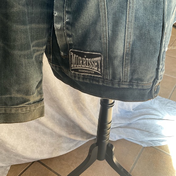 Lip Service Blue Denim Jacket with Patches - Picture 3 of 10